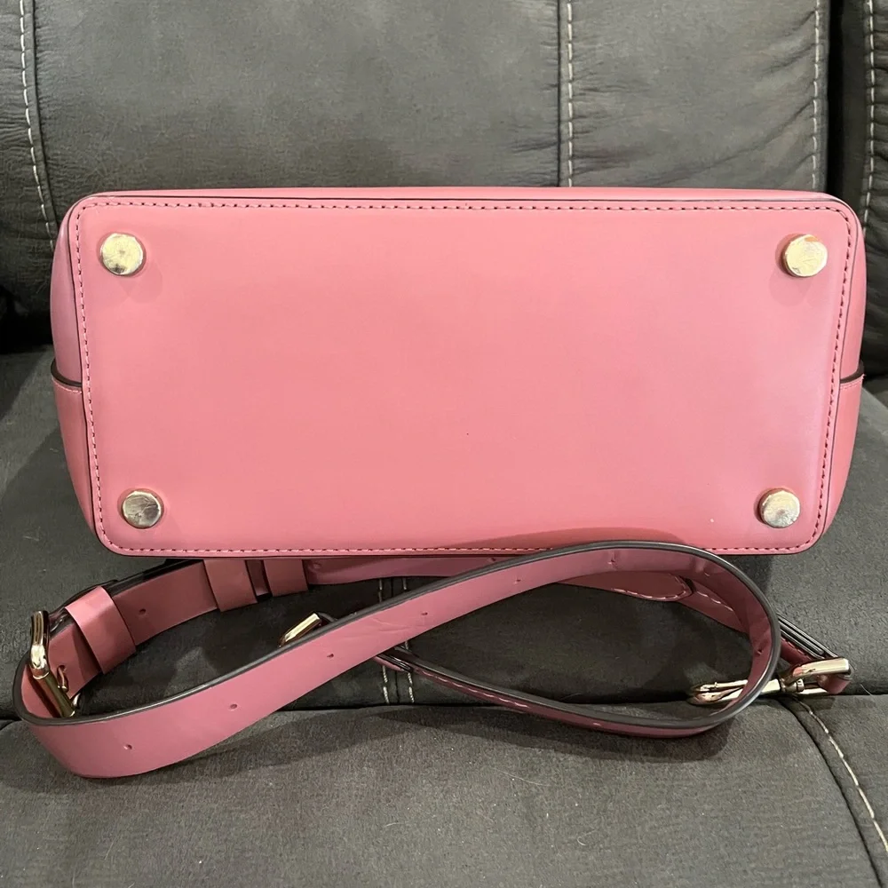 Michael Kors Blush Leather Satchel - Picture 3 of 6